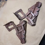 1952 1953 1954 Ford Mercury Trunk Lid Hinges Pair Left Right Deck. Fixed Price $99.00.