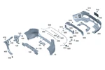 Genuine Mercedes-benz Bumper Lateral Support 296-880-52-00. Fixed Price $129.15.