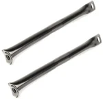 Rear Bumper Support Tube, Over Rider Brackets, Pair, Fits Vw Type Bug 1955-196. Fixed Price $29.95.