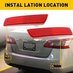 For 2013-2018 Sentra Red Nissan Reflector Bumper Set Rear Left Accessories Right. Fixed Price $11.39.