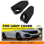 2-20 Front Fog Light Cover Trim Bezel For Honda Civic Type Hatchback 2017-2020. Fixed Price $39.99.
