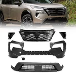 Fit For 2024-2025 Nissan Rogue Front Grille & Bumper Cover Kit W/ Tow Hook Hole. Fixed Price $449.80.
