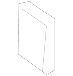 Genuine Gm Front Bumper Fascia Tow Eye Access Hole Cover 84736254. Fixed Price $12.31.
