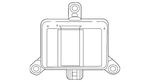 Genuine Mazda Blind Spot Radar KB8C-67-Y30R. Fixed Price $750.45.