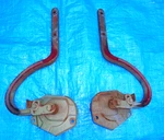1967-69 Plymouth Barracuda Fastback Trunk Lid Deck Hinges 1PR #2765758-9 Vgc. Fixed Price $99.95.