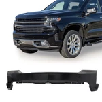 Black Front Bumper For Chevrolet Silverado 1500 2019-2022 W/o Park Assist Sensor. Fixed Price $299.99.