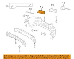 Gm Oem 07-11 Aveo Front Bumper Grille Components-inner Cover 96648785. Fixed Price $37.21.
