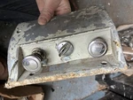 1950 Chevrolet Dash Gm Oem Accessory Ignition And Vent Knobs. Fixed Price $150.00.