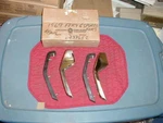 Nos Mopar 1969 Fury Sport Rear Bumper Guard Pkg. Fixed Price $225.00.