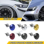 Auto Car Push Button Quick Release Hood Bonnet Pins Lock Clip Bumper Latch Kit. Fixed Price $13.99.
