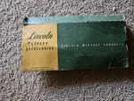 Nos Lincoln/mercury Gas Door Guard 50'S. Fixed Price $50.00.