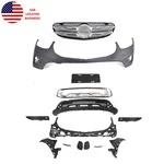 Front Bumper Cover Upper Grille Skid Plate Molding Set For 2020- 22 Glc 300 Base. Fixed Price $861.31.