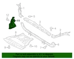 New Genuine Nissan Cover-splash,hoodledge Lh 648395HA0A / 64839-5HA0A Oem. Fixed Price $90.40.