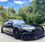 Bkm RS6 Style Aftermarket Front Bumper, Fits Audi 16+ A6 C7.5. Fixed Price $1200.00.