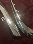Oem 95-02 Cadillac Eldorado Front Bumper Outer Rub Strip Chrome Trim Moldings. Fixed Price $250.00.