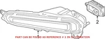 Genuine Oem Front Left Turn Signal Light Assembly 63117471837 For Bmw I3 2018. Fixed Price $152.13.