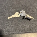 1936 1946 Studebaker Trunk Lock Cyl W/logo Keys Vtg 1930S 1940S Nos. Fixed Price $69.95.