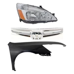 Headlight Kit Honda Accord Halogen Chrome Grille 2003-2005, Passenger Side. Fixed Price $568.58.