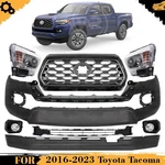 Front Bumper Cover Paintable & Head Light Assembly For 2016-2023 Toyota Tacoma. Fixed Price $895.25.