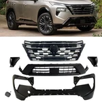 Front Grille And Bumper Cover W/o Sensor Hole 6PCS For Nissan Rogue 2024 2025. Fixed Price $442.99.