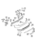 Genuine Mopar Sensor Mounting Bracket Right 68285387AA. Fixed Price $25.56.