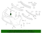 New Oem Genuine 2019-2024 Toyota Corolla Front Bumper Guard Pad Foam 52421-0205. Fixed Price $15.95.