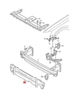 Genuine Audi Q8 4MN Foam Filler Piece 4M8807550. Fixed Price $75.84.