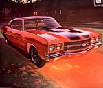 1970 Chevrolet Chevelle Ss 396 454*ORIGINAL*GM Vintage Car Ad Print 1971 1969. Fixed Price $8.99.