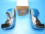 Nos Pair Gm 1973 Pontiac Bonneville Catalina Front Chrome Bumper Guards 989158. Fixed Price $98.50.