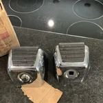 Nos 1963 Ford Fairlane Station Wagon ( Will Work Trucks ) Rear Bumper Guards. Fixed Price $275.00.