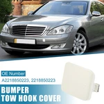 Front Bumper Tow Hook Cover A2218850223 For Mercedes-benz W221 2007-2009 White. Fixed Price $14.29.