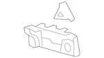 Genuine Ford Bracket Bumper Mounting EJ7Z-17D943-B. Fixed Price $32.72.