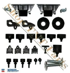 1971 Cuda W/ Hood Wedge Body Bumper Kit Mopar Lic'd Rubber Stops Trunk Door. Fixed Price $57.99.