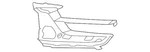 Genuine Porsche Lower Molding 95B-807-820-F-OK1. Fixed Price $124.28.