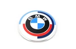 Bmw Oem 50 Year 82MM Red White Blue Roundel Badge Emblem Front Rear Hood Trunk. Fixed Price $69.99.