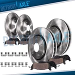8PC Front Rear Rotors Ceramic Brake Pads For 2016-2023 Chevy Cruze Volt Bolt. Fixed Price $177.43.