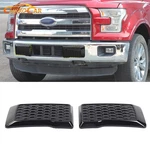 2PCS Front Bumper Guards Pads Cover Cap Trim Ford F150 15-20 Gloss Black Abs. Fixed Price $35.99.