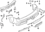 Genuine Nissan Bumper Cover Bracket 85044-7KP0A. Fixed Price $38.02.