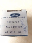 Rear Bumper Plug Inserts Pack Nos 1984 1985 Mercury Lynx N801687-S. Fixed Price $14.95.