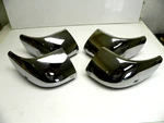 Nos 1962 1963 Studebaker Chrome Bumper Extension Front & Rear 155098 1539125. Fixed Price $165.00.