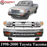 New Front Grille & Bumper Chrome Headlight Kit For 1998-2000 Toyota Tacoma 2WD. Fixed Price $580.00.