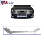 For 2013- 2016 RS5 Actual Front Bumper Lower Spoiler Lip Valance Panel Silver. Fixed Price $245.93.