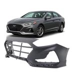 Front Bumper Cover Fascia For 2018 2019 Hyundai Sonata Non-turbo 18-19 Primed. Fixed Price $186.83.