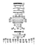 Genuine Mopar Bumper Bracket Kit 68593881AC. Fixed Price $19.81.