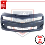 New Front Primed Bumper Cover With Fog Lamp Holes For 2010-2013 Chevy Camaro. Fixed Price $267.99.
