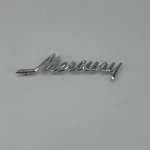 Vintage Mercury Chrome Script Emblem Badge Oem Fender Trunk Trim 8 Inch. Fixed Price $125.00.