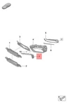 Genuine Porsche 911 Carrera Trim For Air Inlet Right Black 992807764A041. Fixed Price $287.86.