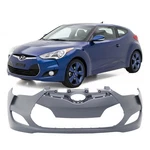 Bumper Cover For 2012-2016 Hyundai Veloster W/fog Lamp Holes Front Primed. Fixed Price $100.37.