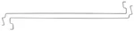 1965-66 Mustang Coupe Trunk Hinge Dual Torsion Rod Set. Fixed Price $57.59.