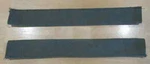 Pair Canvas Tailgate Chain Covers Fits Willys Jeep CJ2A CJ3A CJ3B CJ5 M38-BLACK. Fixed Price $19.73.